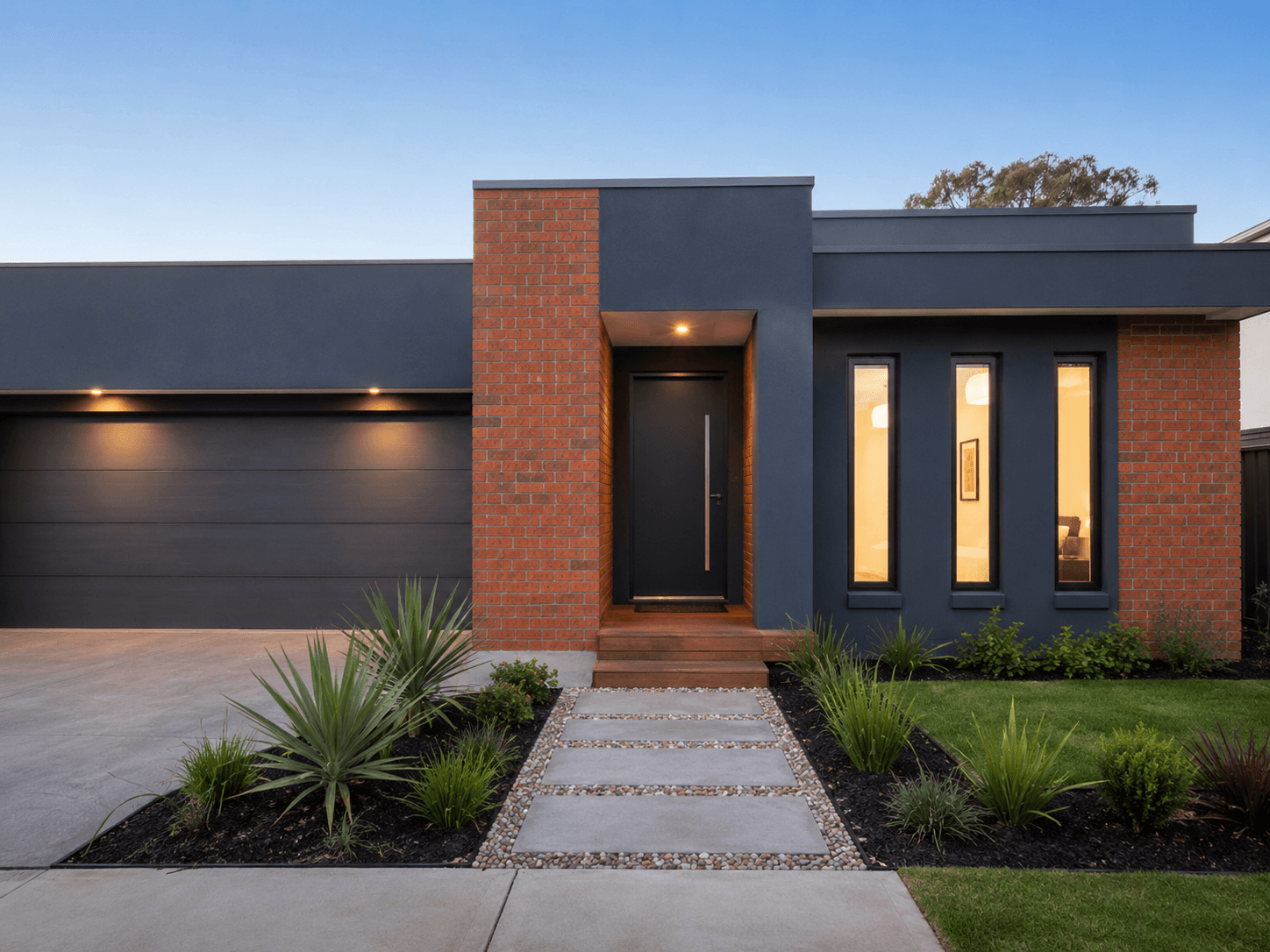 Front facade refresh