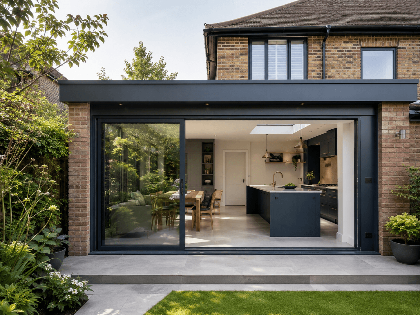 Single-storey rear extension